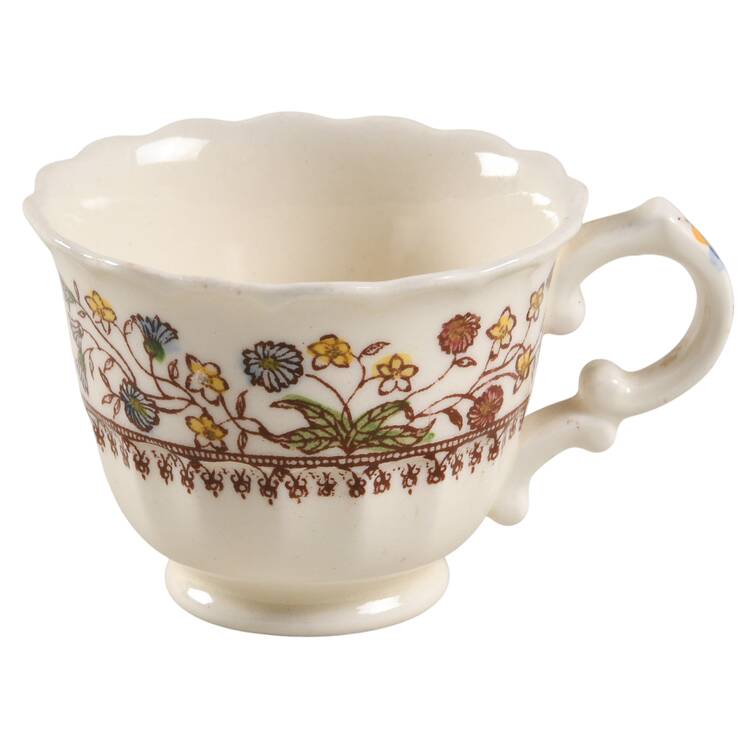Desert Bloom Footed Demitasse Cup
