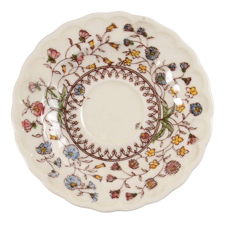 Desert Bloom Saucer for Demitasse Cup