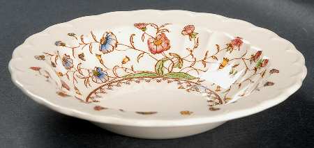 Desert Bloom Rim Fruit/Dessert (Sauce) Bowl
