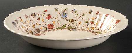 Desert Bloom 10" Oval Vegetable Bowl