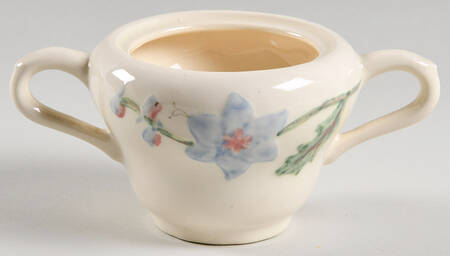 Delphinium Sugar Bowl No Lid