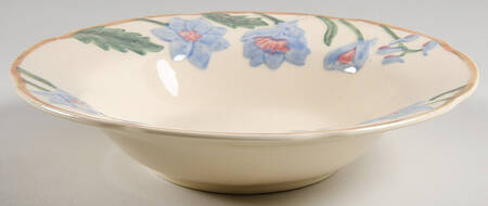 Delphinium 9" Round Vegetable Bowl