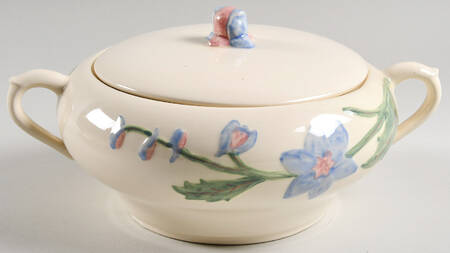 Delphinium Round Covered Vegetable