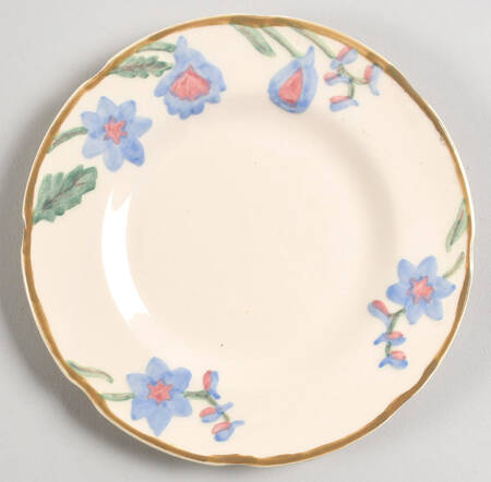 Delphinium Bread & Butter Plate