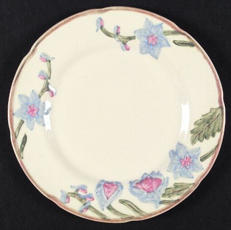 Delphinium Luncheon Plate