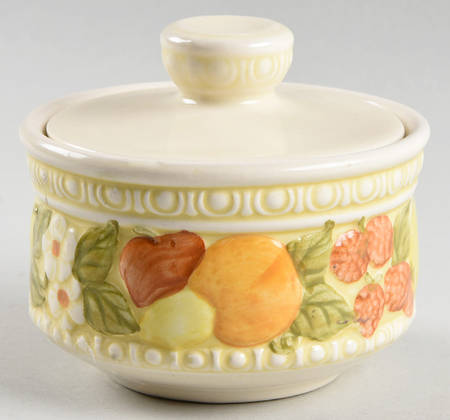 Della Robbia Sugar Bowl & Lid
