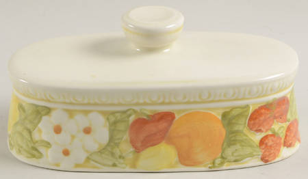 Della Robbia Lid for 1/4 Lb Butter