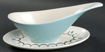 Del Rey Gravy Boat & Underplate