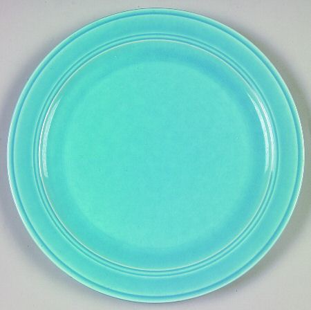Early California Light Blue Luncheon Plate