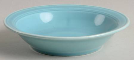 Early California Light Blue Rim Fruit/Dessert (Sauce) Bowl