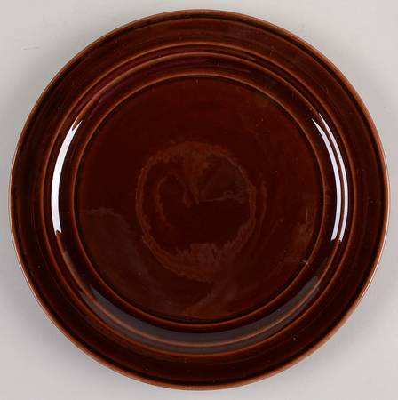 Early California Brown Salad Plate