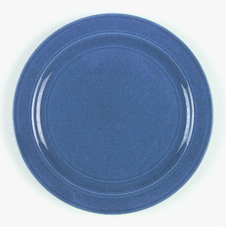 Early California Cobalt Blue Luncheon Plate