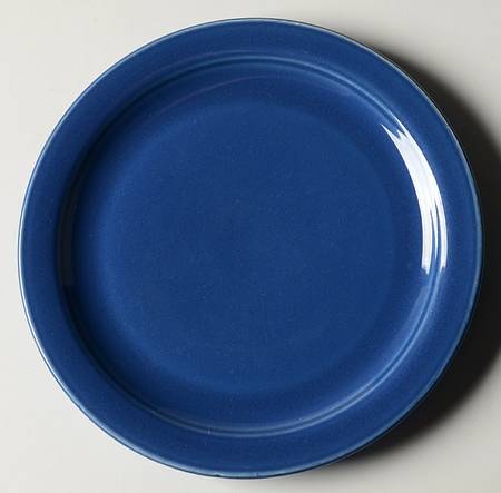 Early California Cobalt Blue Bread & Butter Plate