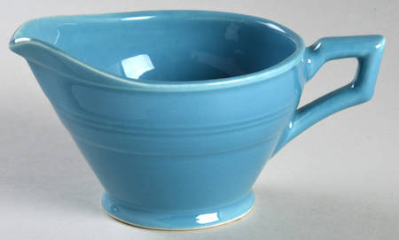 Early California Turquoise Creamer