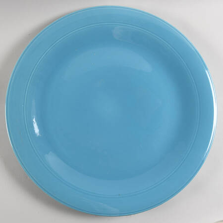 Early California Turquoise 16" Chop Plate (Round Platter)