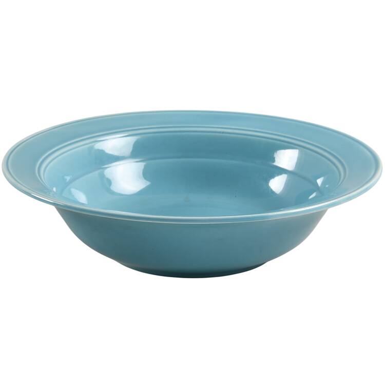 Early California Turquoise 8" Round Vegetable Bowl