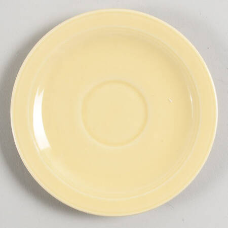Early California Yellow Saucer for Demitasse Cup