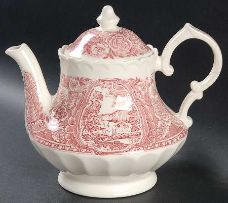 Early Days Pink Teapot & Lid