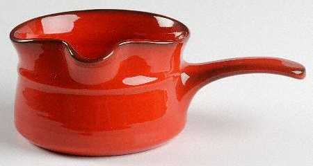 Flamenco Red Gravy Boat