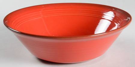 Flamenco Red 9" Round Vegetable Bowl