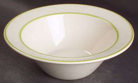Flower Basket Rim Cereal Bowl