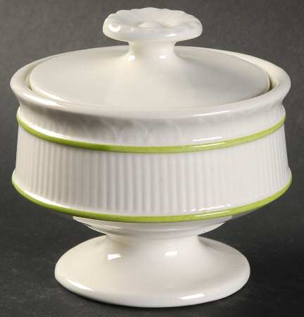 Flower Basket Sugar Bowl & Lid