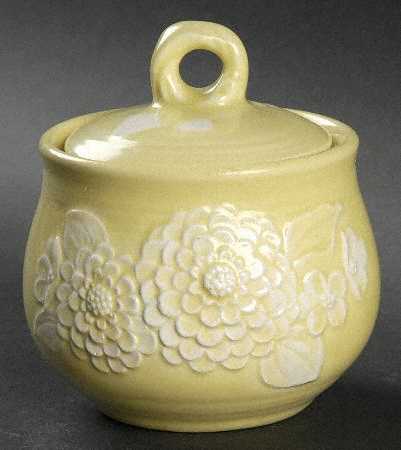 Flora Lace Sugar Bowl & Lid