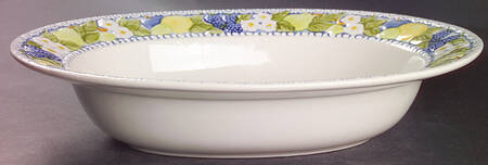 Florence 12" Oval Vegetable Bowl