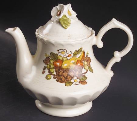 Fruit Basket Teapot & Lid