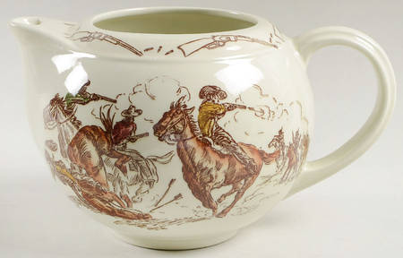 Frontier Days Teapot No Lid