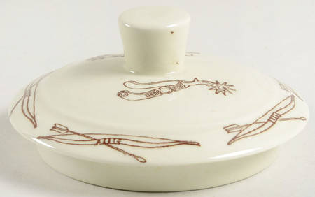Frontier Days Lid for Teapot