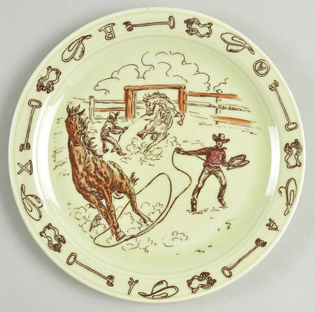 Frontier Days Bread & Butter Plate