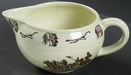 Frontier Days Open Sauce Boat