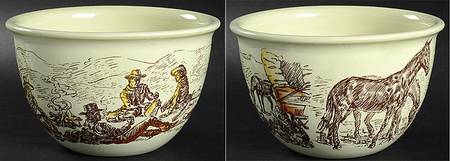 Frontier Days 8" Mixing Bowl