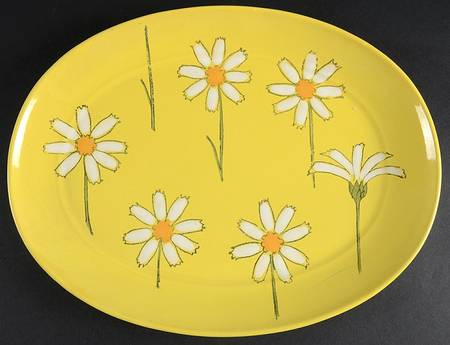 Gaiety 13" Oval Serving Platter