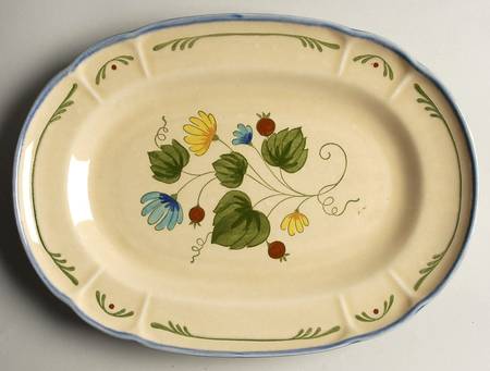 Gigi 13" Oval Serving Platter