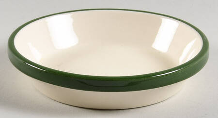 Gingham Green Underplate for 4" Flower Pot