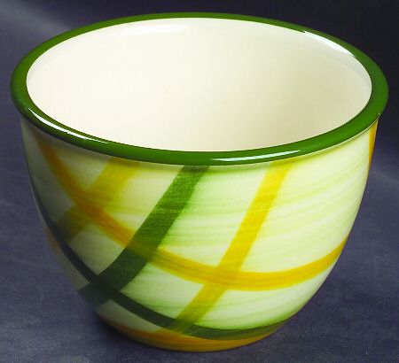 Gingham Green 5" Mixing Bowl