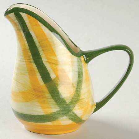 Gingham Green 1/4 Pint Jug