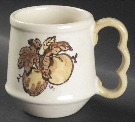 Golden Fruit Mug