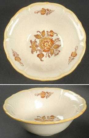 Golden Garden Coupe Cereal Bowl
