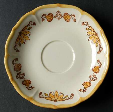 Golden Garden Saucer