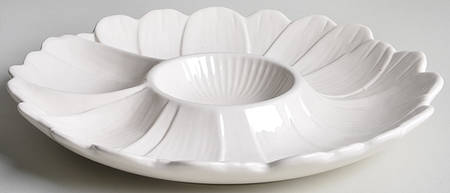 Gourmet White Artichoke Plate