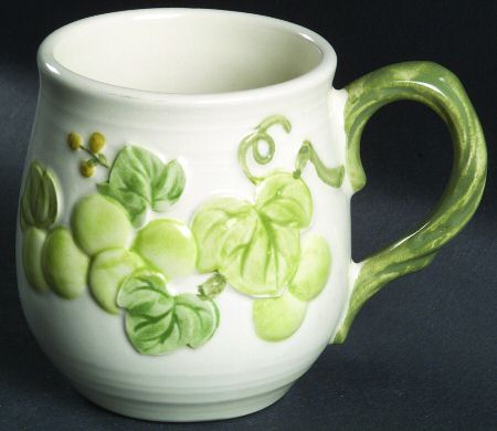 Grape Arbor Green Mug