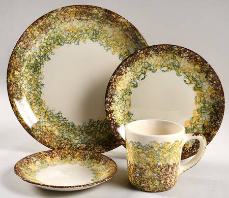 Hawaiian Coral 4 Piece Place Setting