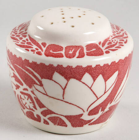Hawaiian Flowers Pink Pepper Shaker