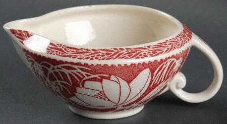 Hawaiian Flowers Pink Creamer