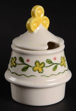 Happy Time Mustard with Lid Condiment Set
