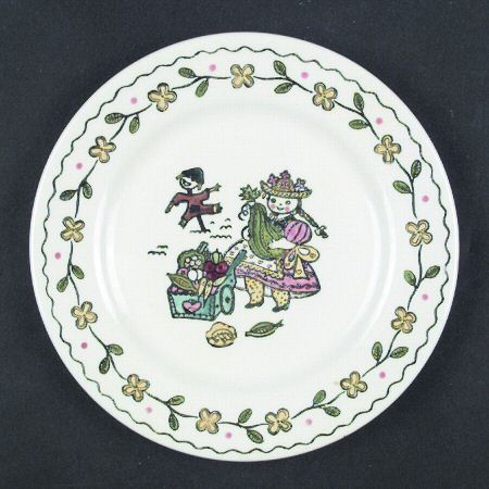 Happy Time Salad Plate
