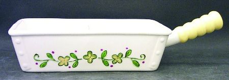 Happy Time Rectangular Divided Vegetable Bowl